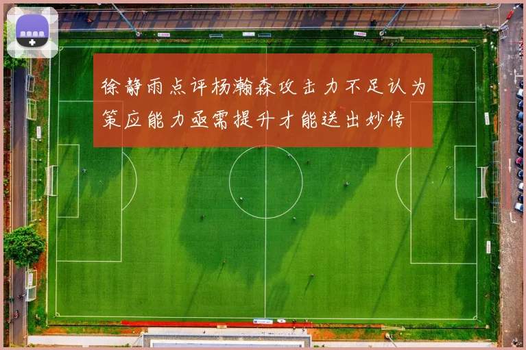 徐静雨点评杨瀚森攻击力不足认为策应能力亟需提升才能送出妙传